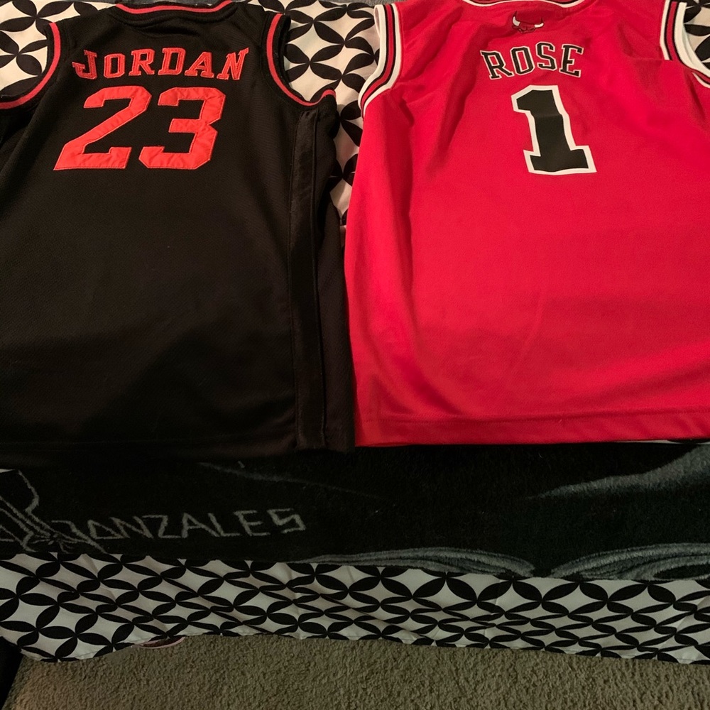 Michael Jordan and Chicago bulls Jersey’s